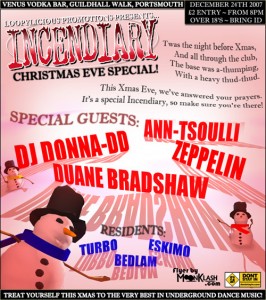 Incendiary Christmas Event